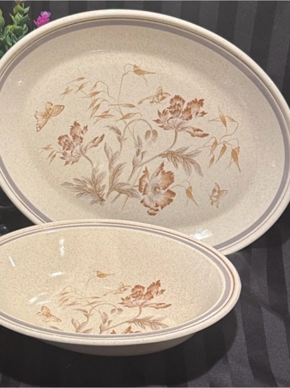 Royal Albert Summer Fantasy Oval Vegetable Serving Bowl